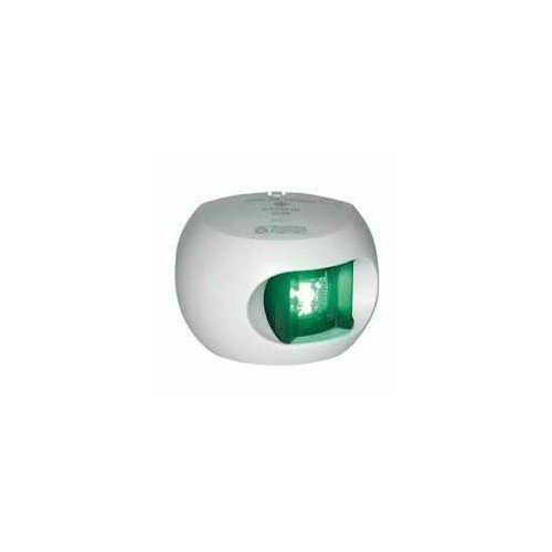 Luci di via a LED AQUA SIGNAL S34 verde - plastica bianca misure